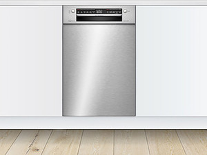 Products: Bosch Series 6 45cm Built-under Dishwasher - Stainless Steel