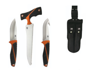 Knives And Cutlery: BUFFALO RIVER HUNTING KNIVE AND SAW SET