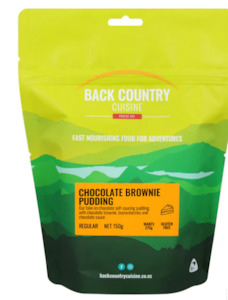 Back Country Foods: Chocolate Brownie Pudding