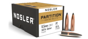 Clearance: Nosler 6.5mm 140grn Partition