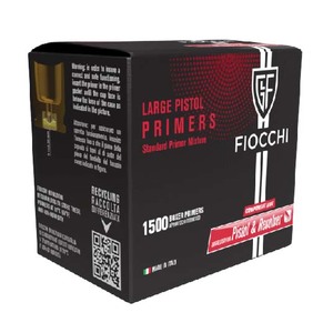 Fiocchi Primers Large Pistol Qty 1500x