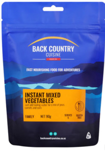 Back Country Foods: Instant Mixed Vegetables