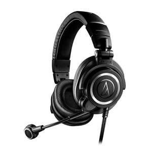 Audio Technica ATHM50XSTS Professional Streaming Headset, XLR & Stereo Jack Version