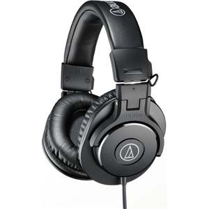 Audio Technica: Audio Technica ATH-M30x Wired Professional Monitor Headphones - Black