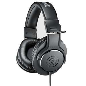 Audio Technica ATH-M20X Wired Professional Monitor Headphones - Black
