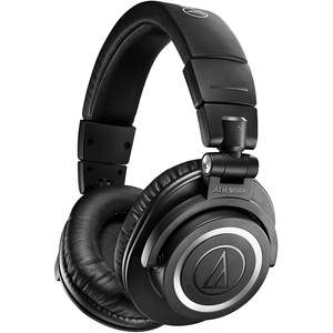 Audio Technica: Audio Technica ATHM50XBT2 Wireless Over-Ear Headphones - Black