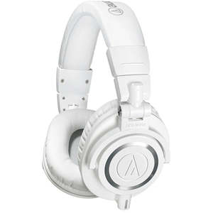 Audio Technica: Audio Technica ATH-M50X Over-Ear Professional Monitor Headphones - White