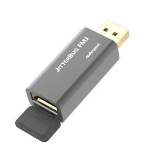 Audioquest: AUDIOQUEST JitterBug FMJ ( full metal jacket ) USB Data and Power Noise Filter