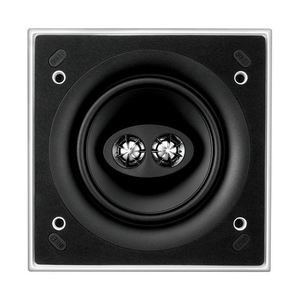 KEF CI160CSDS Ultra Thin Bezel 6.5'' Dual Stereo Square In-Ceiling Speaker - Each