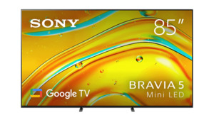 Sony: Sony 85'' BRAVIA 5 Mini LED 4K HDR Smart Google TV