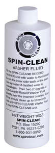 Spin-Clean Washer Fluid - 16 fl. oz