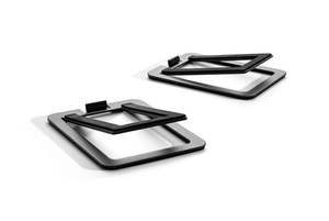 Speaker Stands Mounts: Audioengine DS2M Desktop Speaker Stands (Large) Black