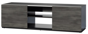 Av Cabinets Racks: Sonorous 1500mm Value Series TV Cabient Black - TRD150GBLKBNW