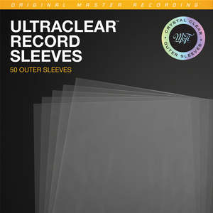MoFi UltraClear Record Outer Sleeves (50pk)