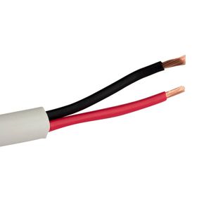 SCP Pro Grade Speaker Cable 14 AWG 2 Core, White, Per Meter