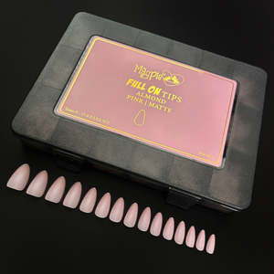 Magpie Full On Tip System: FULL ON TIPS PINK ALMOND