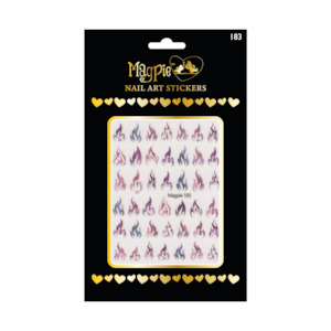 Magpie Nail Art Stickers: NAIL ART STICKERS 183