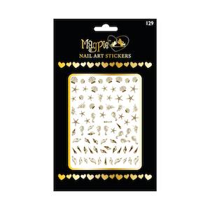Magpie Nail Art Stickers: NAIL ART STICKERS 129