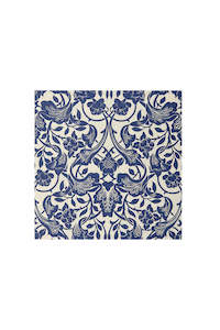 Homeware: Floral Mosaic 3 Ply Napkins 20pk