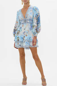 Camilla: CAMILLA - Button Front Frill Dress - Al Manial Palace Memoirs