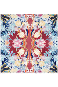 Scarves: CAMILLA Large Square Scarf - Nouvea Nights