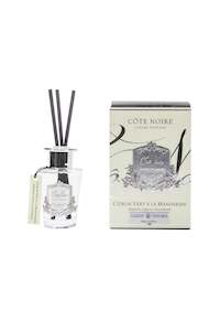 Cote Noire 1: COTE NOIRE Persian Lime & Tangerine - 90ml Silver Diffuser Set