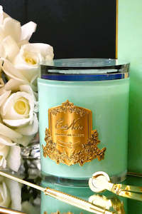 COTE NOIRE Persian Lime, Jade Candle, Crystal Lid - Gold 450g
