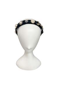 Seventh Figg: SEVENTH & FIGG Pearls and Ponies Headband