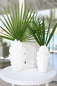 Magpie Home: MAGPIE HOME Palm Vases (Set of 3)