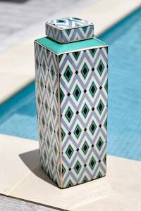 Magpie Home: MAGPIE HOME Palm Springs Tall Ceramic Jar