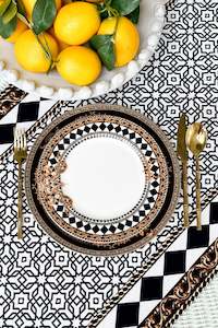 Magpie Home: MAGPIE HOME Gold Bamboo Knife, Fork & Dessert Spoon (Set of 3)