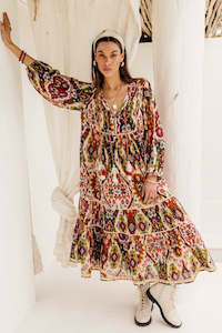 I Am Pylgrym: I AM PYLGRYM Boho Maxi Dress