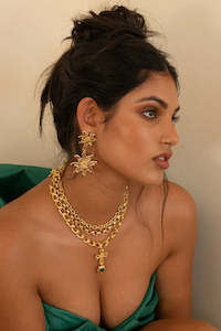 Mountain Moon: MOUNTAIN & MOON Mirabella Earring Gold