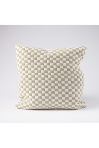 Gambit Cushion - White/Pistachio 50x50cm