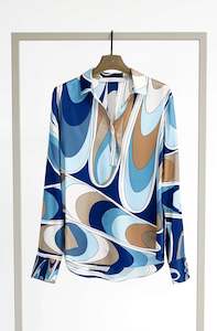 Herzen S Angelegenheit: HERZEN'S ANGELEGENHEIT - Night Multi Blouse