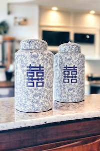 MAGPIE HOME Double Happiness Jars