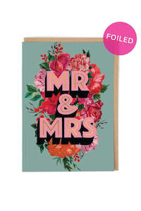 Cards: MR & MRS CARD