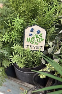 Thyme Herb Sign
