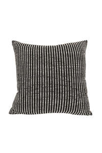 Cushions Throws: Black Print Cushion