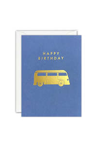 Combi Van Birthday Mini Card
