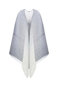 Alquema: ALQUEMA Collare Wrap - Charcoal Goes Light