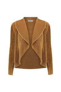 ALQUEMA Velvet Classic Bolero - Gold