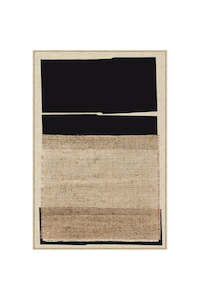 Art Prints: Beach At Night Framed Canvas