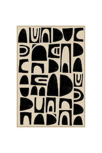 Art Prints: Zulu Framed Canvas