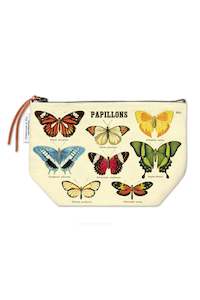 Storage Boxes Baskets: Cavallini & Co - Butterflies Vintage Pouch
