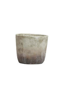 Vases: Marron Planter Pot - Medium