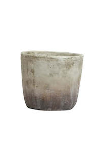 Vases: Marron Planter Pot - Large