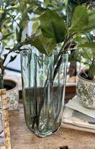 Coast To Coast: Aspen Channel Glass Vase - Lge