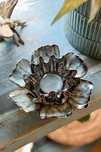 For Her: Midnight Bloom Tealight Holder