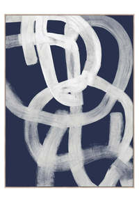 Homewares: Bendall Art Print - Navy